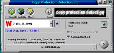 Copy Protection Detection 0.6